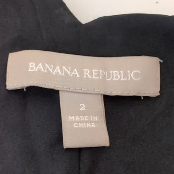 3/$20 Banana Republic Twist Strap Blouse Sleeveless Vneck Geometric Tank Top - Picture 9 of 12